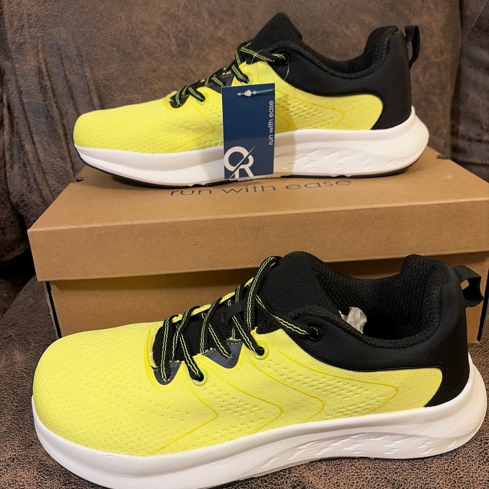 Ortho+rest Men Wide Toe Box Shoes Pain Relief Running Size 10